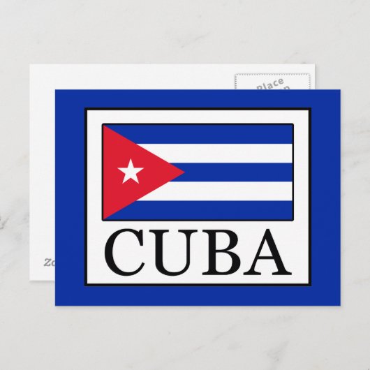 Cuba Briefkaart (Voorkant / Achterkant)