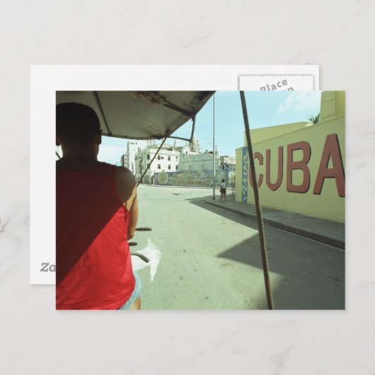 Cuba Briefkaart (Voorkant / Achterkant)