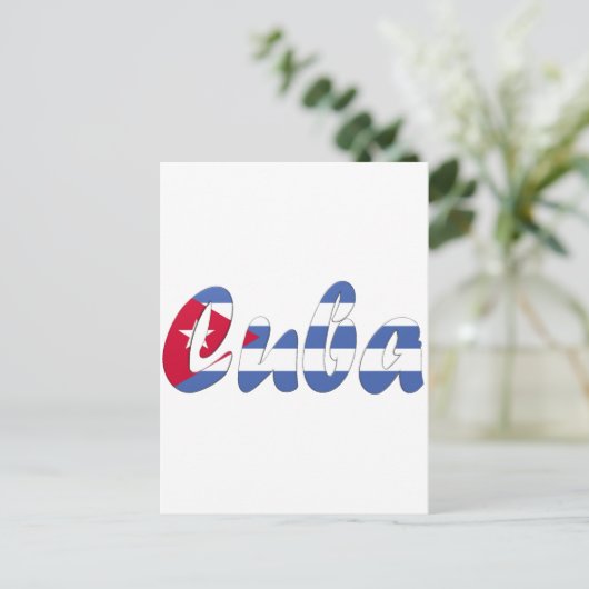 Cuba Briefkaart (Staand voorkant)