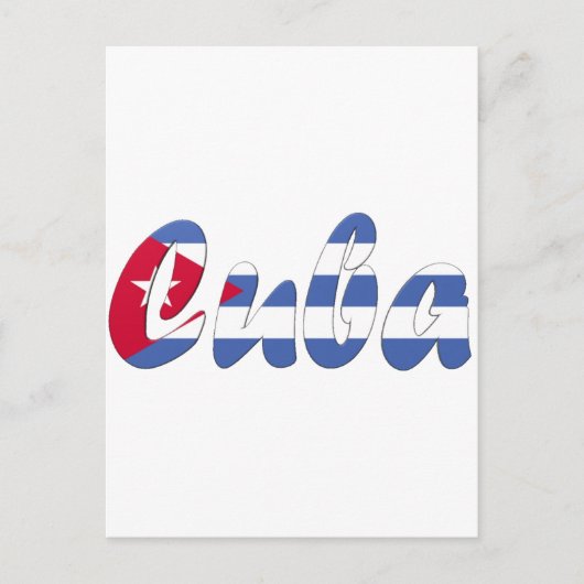 Cuba Briefkaart (Voorkant)