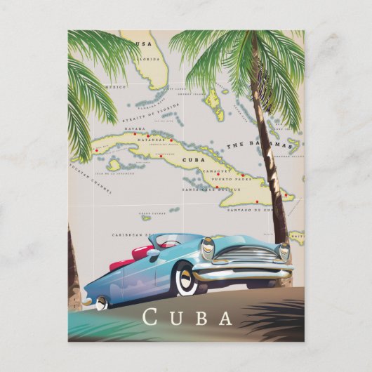 Cuba Briefkaart (Voorkant)
