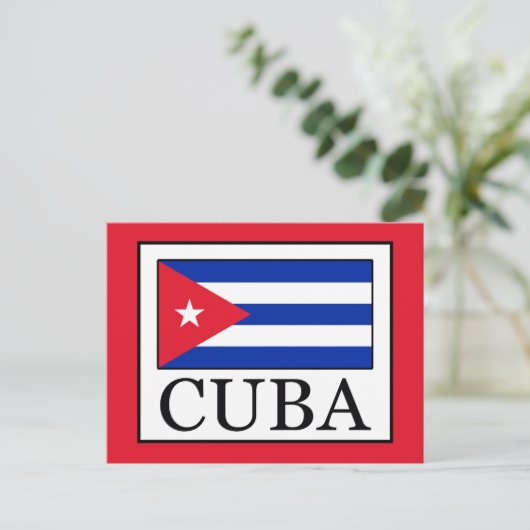 Cuba Briefkaart (Staand voorkant)