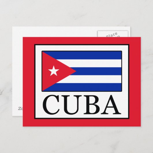 Cuba Briefkaart (Voorkant / Achterkant)