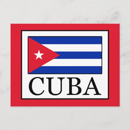 Cuba Briefkaart (Voorkant)