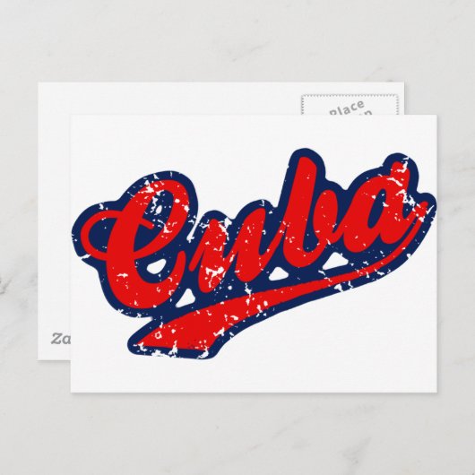 Cuba Briefkaart (Voorkant / Achterkant)
