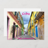 Cuba-Briefkaart Briefkaart (Voorkant / Achterkant)