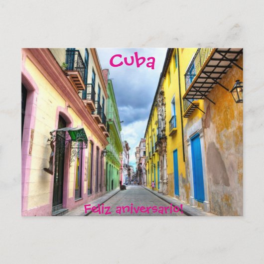 Cuba-Briefkaart Briefkaart (Voorkant)