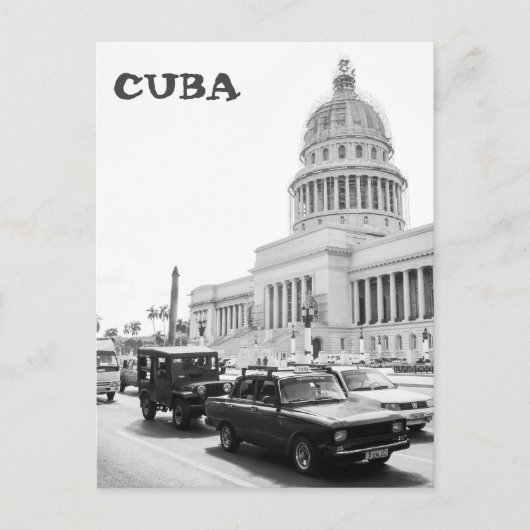 Cuba,  briefkaart Havana (Voorkant)