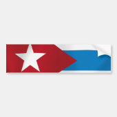 Cuba Bumpersticker (Voorkant)