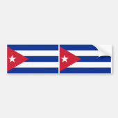 Cuba Bumpersticker (Voorkant)