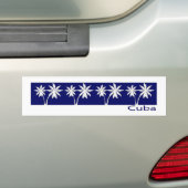 Cuba Bumpersticker (Op auto)