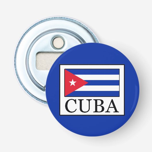 Cuba Button Flesopener (Voorkant)