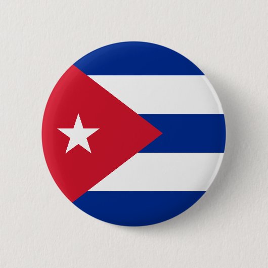 Cuba-Button Ronde Button 5,7 Cm (Voorkant)