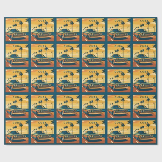 Cuba Cadeaupapier (Vlak)