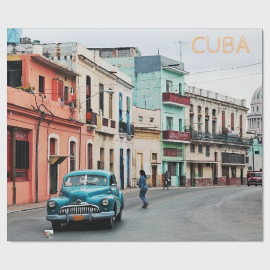 Cuba Cadeaupapier (Vlak)