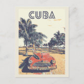 Cuba, Caraïbisch gebied, typisch oude auto-Briefka Briefkaart (Voorkant)