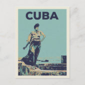 Cuba Caraïbische trotse vrouw van het Briefkaart v (Voorkant)