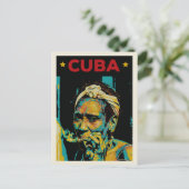 Cuba Caraïbische typische vrouw van het Briefkaart (Staand voorkant)