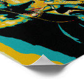 Cuba Caraïbische typische vrouw van het Briefkaart Poster (Hoek)