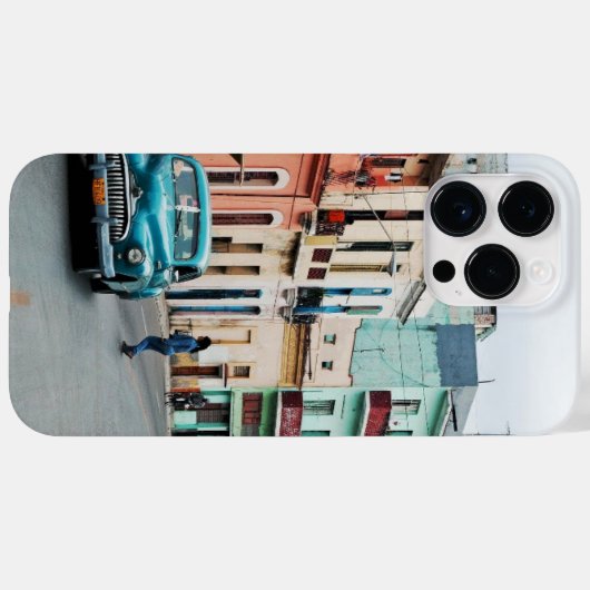 Cuba Case-Mate iPhone Case (Achterkant (horizontaal))