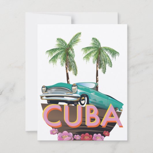 Cuba Classic Car logo (Voorkant)