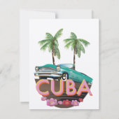 Cuba Classic Car logo (Achterkant)