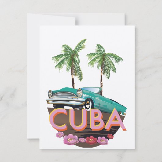 Cuba Classic Car logo (Achterkant)
