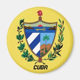 Cuba Coat Arms Kitchen Magnet