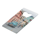 Cuba Creditkaart Flessenopener (Achterkant Gekanteld)