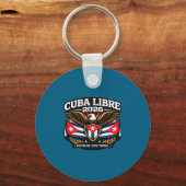Cuba Cuba Libre Donroe Doctrine Sleutelhanger (Voorkant)