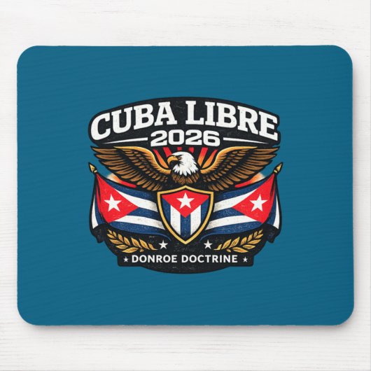 Cuba Cuba Libre Monroe Doctrine Design Muismat (Voorkant)