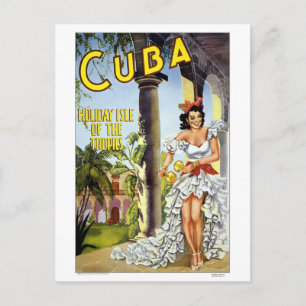 Cuba Dancer Travel Briefkaart