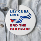 Cuba deblokkkeren ronde button 6,0 cm (In situ)