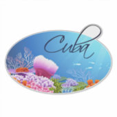 Cuba-decal Sticker (Voorkant)