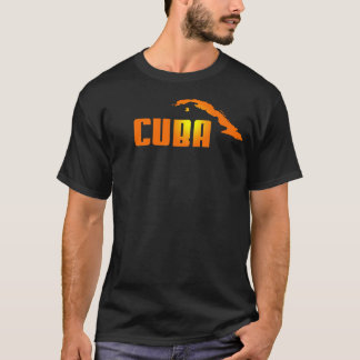 Cuba DJ T-Shirt - Sunshine Logo