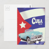 Cuba door de lucht briefkaart (Voorkant / Achterkant)
