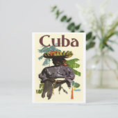 Cuba en de Creoolse vrouw Briefkaart (Staand voorkant)