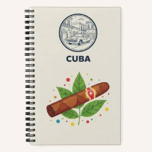 Cuba Erfgoed & Vintage Havana Fotoarchief Notitieboek