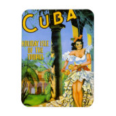 Cuba-feestdag in de tropen magneet (Verticaal)