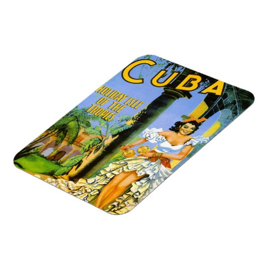 Cuba-feestdag in de tropen magneet (Linkerzijde)