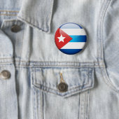 Cuba_Flag_2.0 Ronde Button 5,7 Cm (In situ)