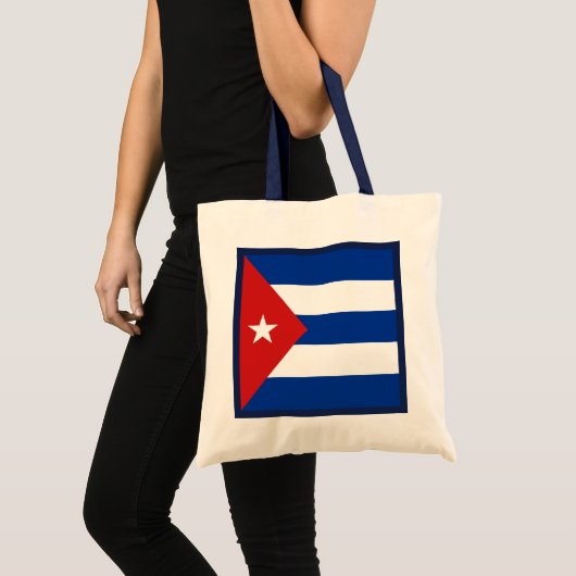 Cuba Flag Bag Tote Bag (Voorkant (product))