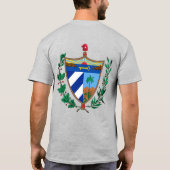 Cuba Flag Independence Celebration T-shirt (Achterkant)