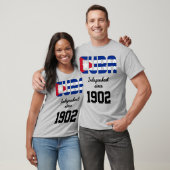 Cuba Flag Independence Celebration T-shirt (Unisex)