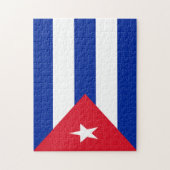 Cuba Flag Jigzaag Puzzle Legpuzzel (Verticaal)