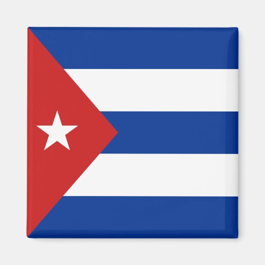 Cuba Flag Magnet (Voorkant)