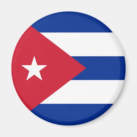 Cuba Flag Magnet (Voorkant)