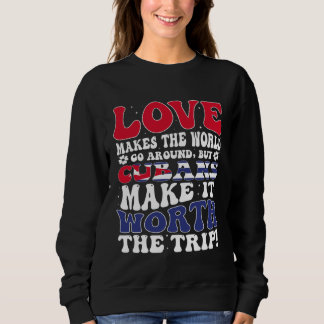 Cuba Flag Men & Women Cute Til Cubans Trui