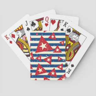 Cuba Flag  Minimale rugzak Pokerkaarten