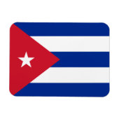 Cuba Flag Premium magneet (Horizontaal)
